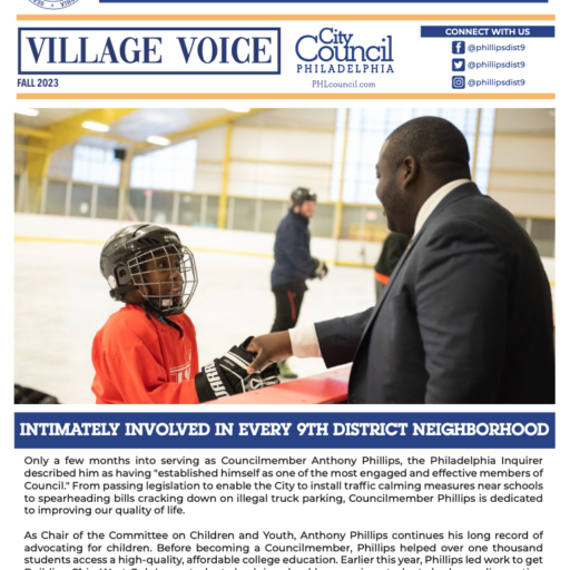 CM Phillips newsletter cover